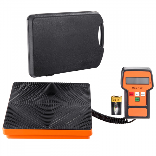 elektronische kältemittelwaage 100 kg mit fernbedienung rückgewinnung