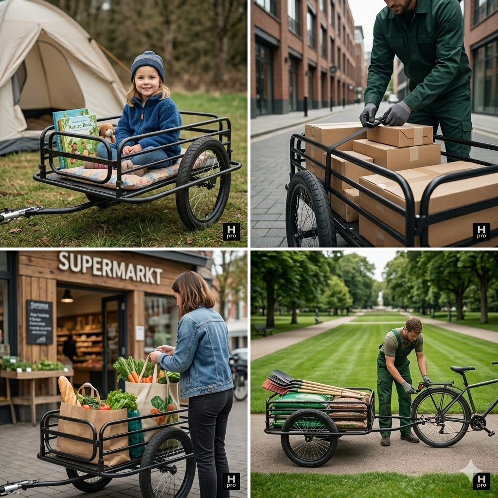 fahrradanhänger 125 kg faltbar transportanhänger 20 zoll karbonstahl fahrradanhänger 125 kg faltbar transportanhänger 20 zoll karbonstahl