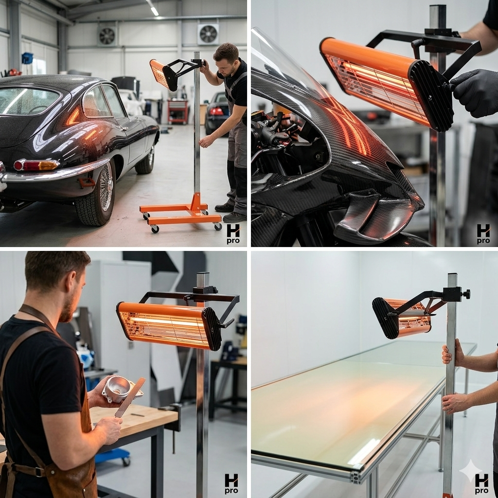 1500w infrarot lackhärtungslampe auto trocknung lacktrockner 31,8 m² 1500w infrarot lackhärtungslampe auto trocknung lacktrockner 31,8 m²