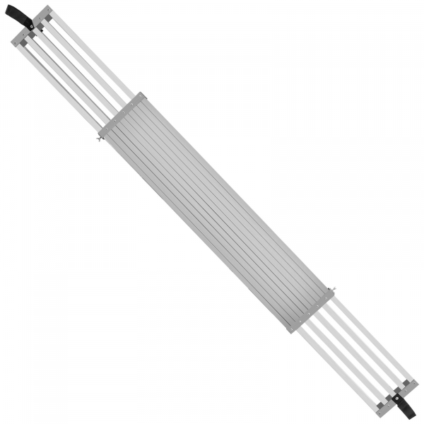 alu arbeitsplanke teleskopisch 2,4–3,9 m 227 kg gerüstbrett