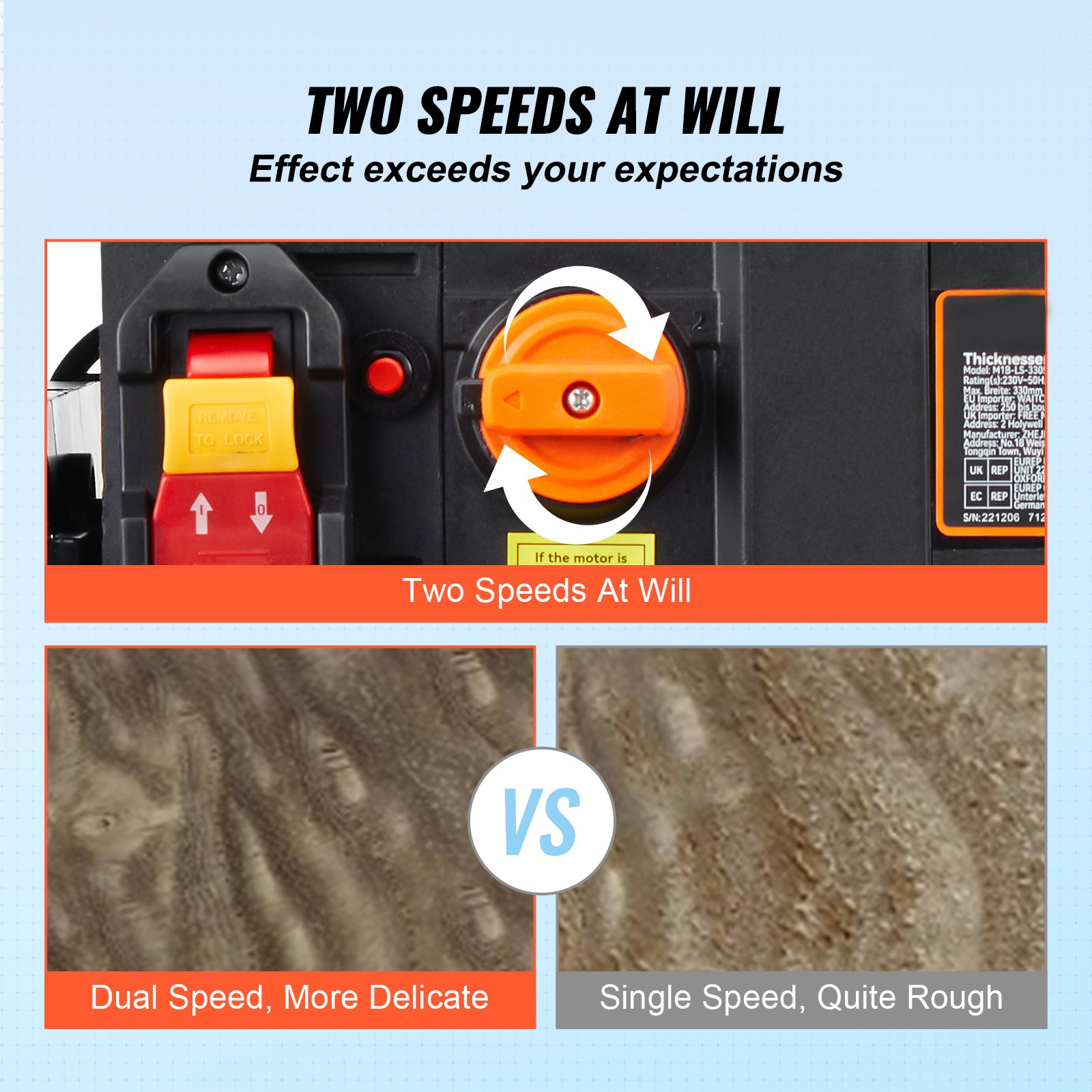 dickenhobel hobelmaschine hobel hobelbreite 33cm 23500 u/min dreimesser dickenhobel hobelmaschine hobel hobelbreite 33cm 23500 u/min dreimesser