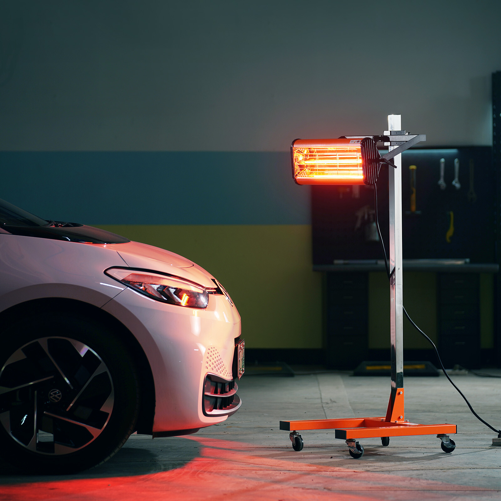 1500w infrarot lackhärtungslampe auto trocknung lacktrockner 31,8 m² 1500w infrarot lackhärtungslampe auto trocknung lacktrockner 31,8 m²