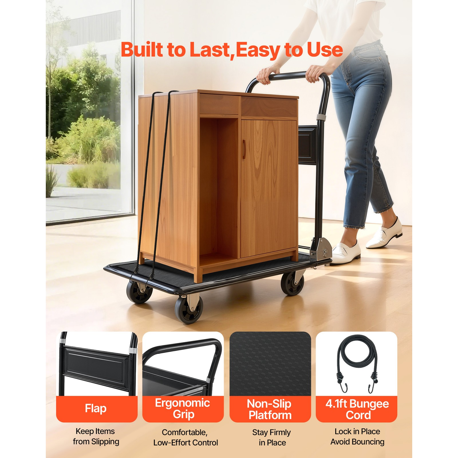 plattformwagen 317kg 2 etagen klappbar transportwagen werkstatt lager büro plattformwagen 317kg 2 etagen klappbar transportwagen werkstatt lager büro