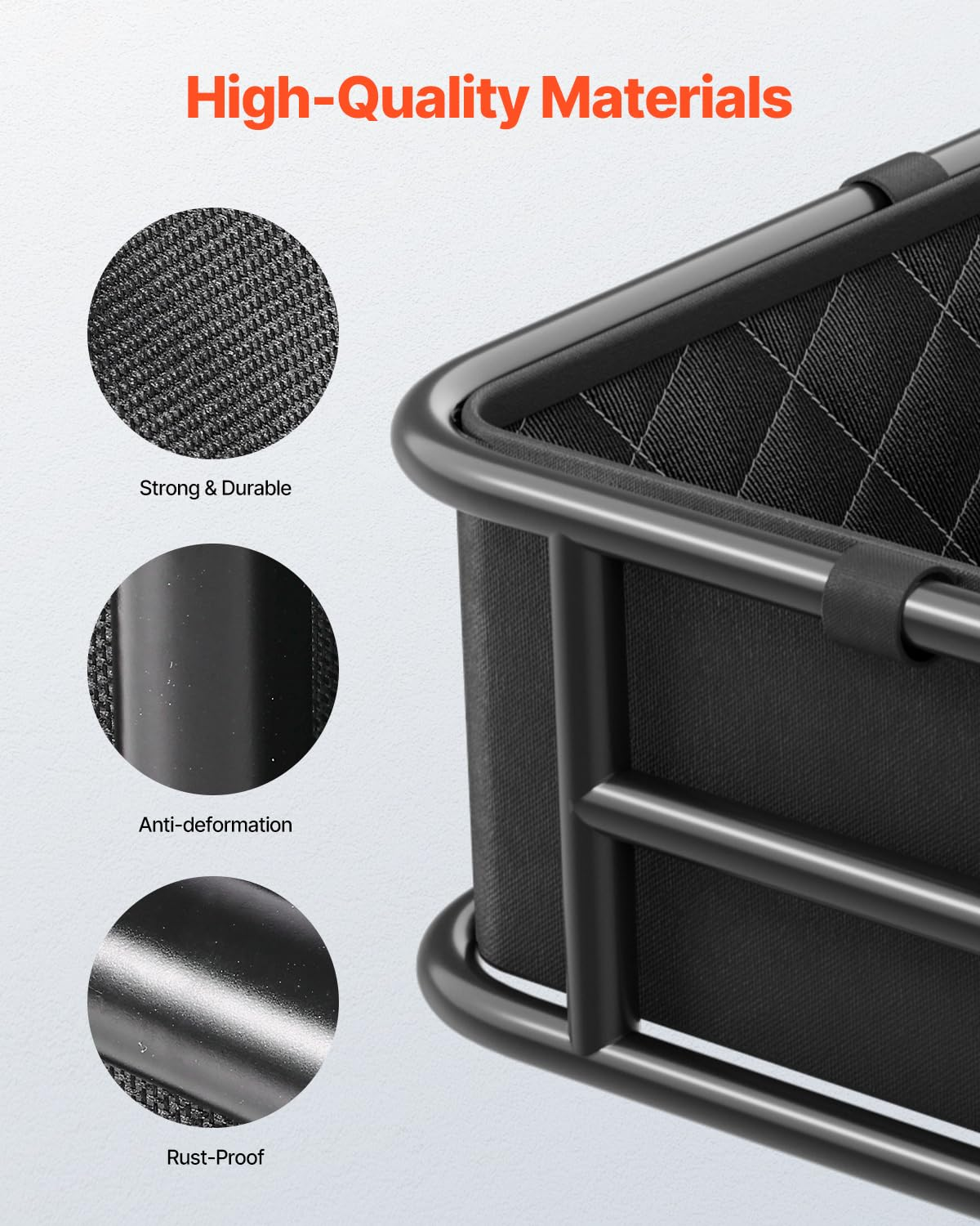 fahrradkorb hinten gepäckträger 435x330x155 mm mit gepäcknetz fahrradkorb hinten gepäckträger 435x330x155 mm mit gepäcknetz