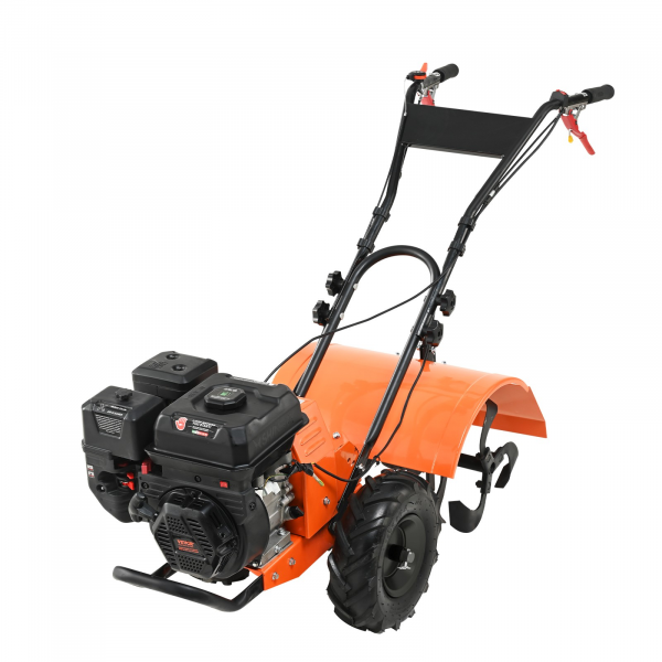 bodenfräse grubber 212cc 4‑takt gartenkultivator rasen garten