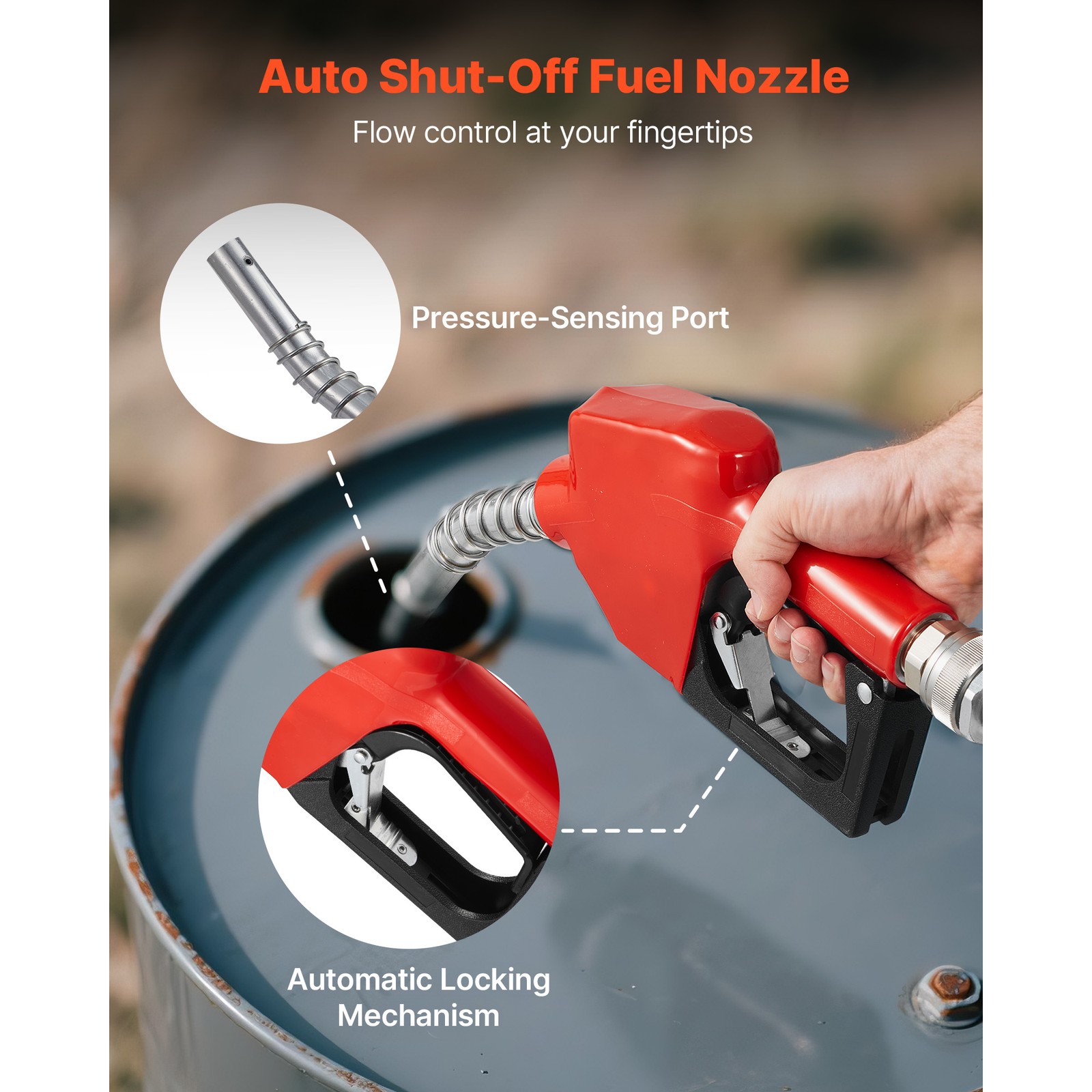 elektrische kraftstoff transferpumpe 60 l/min automatik abschaltung +2 schläuche elektrische kraftstoff transferpumpe 60 l/min automatik abschaltung +2 schläuche