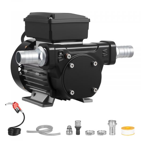 elektrische kraftstoff transferpumpe 60 l/min automatik abschaltung +2 schläuche