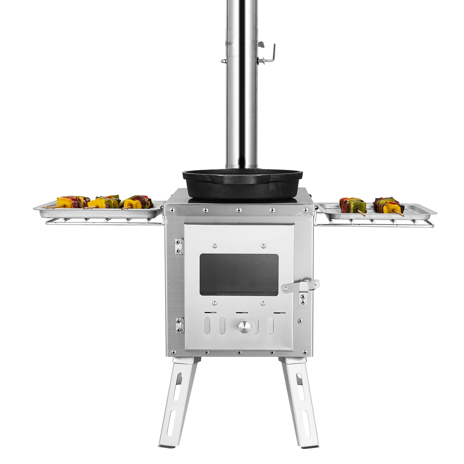 tragbarer holzofen camping & outdoor edelstahl zeltofen mit kamin & zubehör heiz tragbarer holzofen camping & outdoor edelstahl zeltofen mit kamin & zubehör heiz