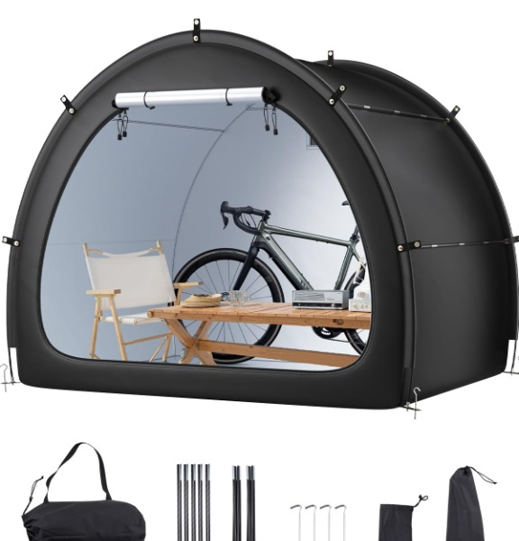 fahrradzelt 4 5 fahrräder 219x155x173cm wasserdicht fahrradgarage garten