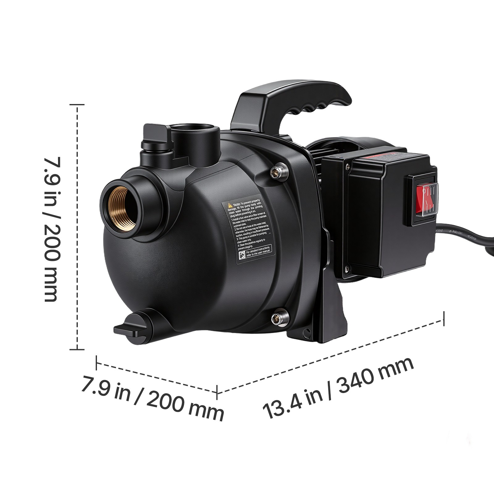 gartenpumpe 800w 3300l/h 44m förderhöhe bewässerungspumpe garten gartenpumpe 800w 3300l/h 44m förderhöhe bewässerungspumpe garten