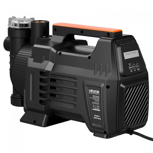 gartenpumpe 1300w 4800l/h bewässerungspumpe hauswasserwerk 48m