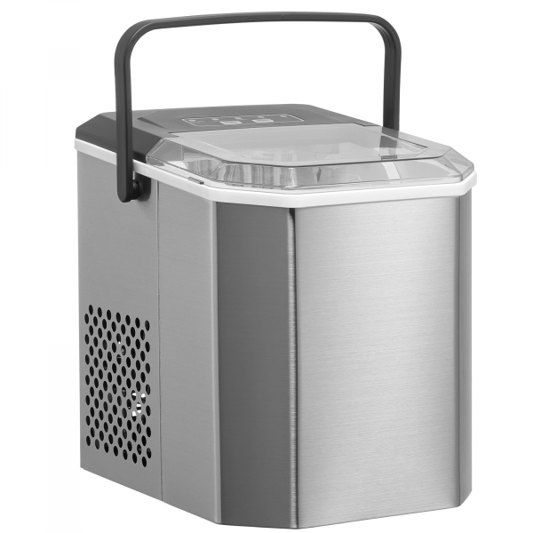 eiswürfelmaschine 11,8kg/24h ice maker 9 eiswürfel 6min selbstreinigung