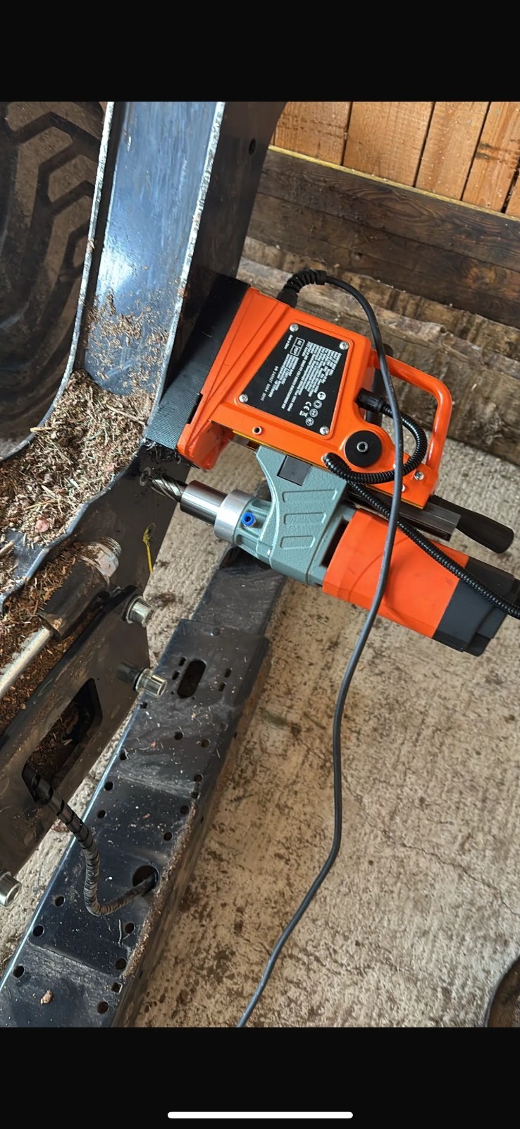 profi magnetbohrmaschine 1550w 50mm kernbohrer industriequalität profi magnetbohrmaschine 1550w 50mm kernbohrer industriequalität