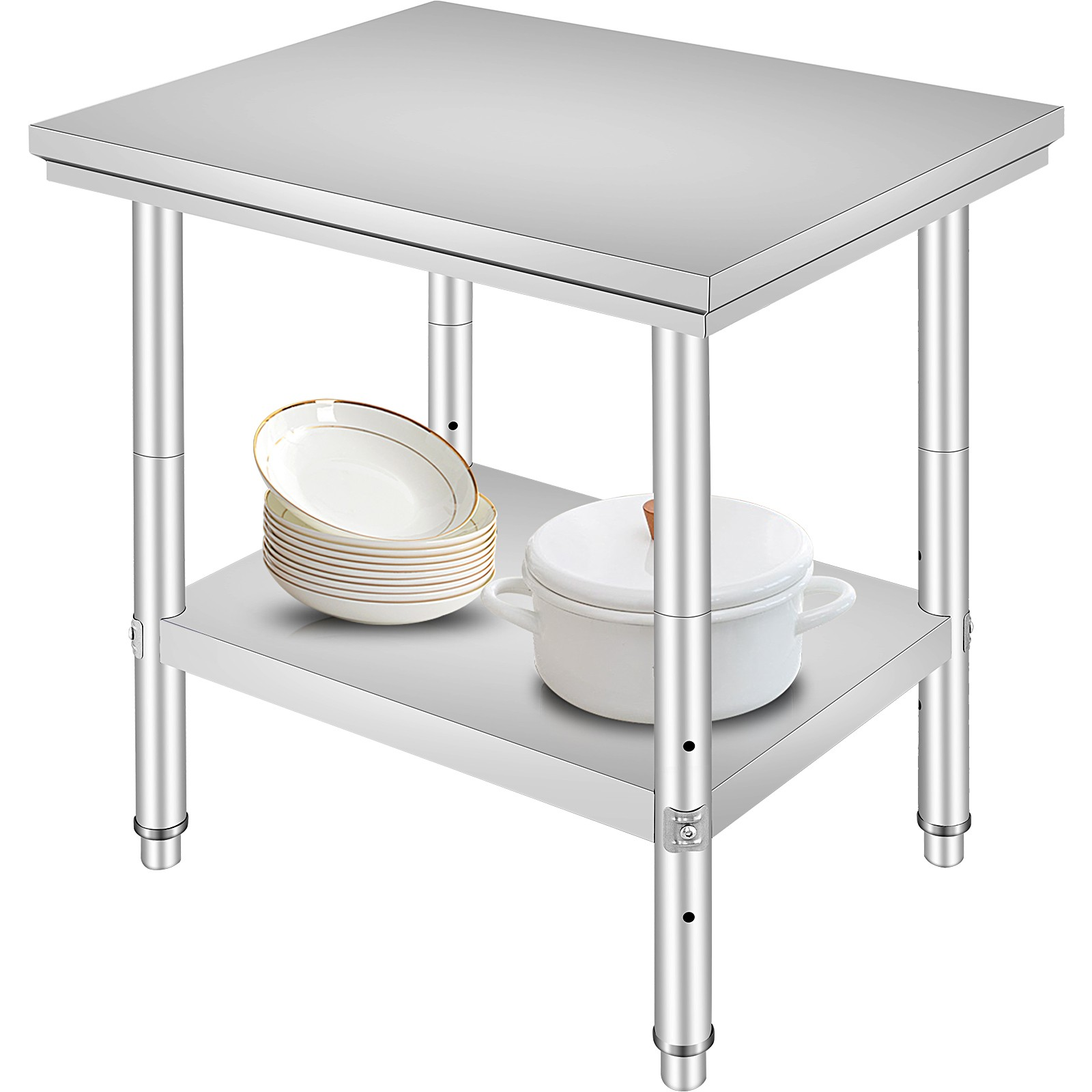 edelstahl tisch 76x61cm gastronomie arbeitstisch zerlegetisch mit ablage edelstahl tisch 76x61cm gastronomie arbeitstisch zerlegetisch mit ablage