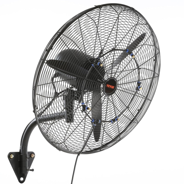 62cm wandventilator industrieventilator nebelventilator 3 stufen oszillierend