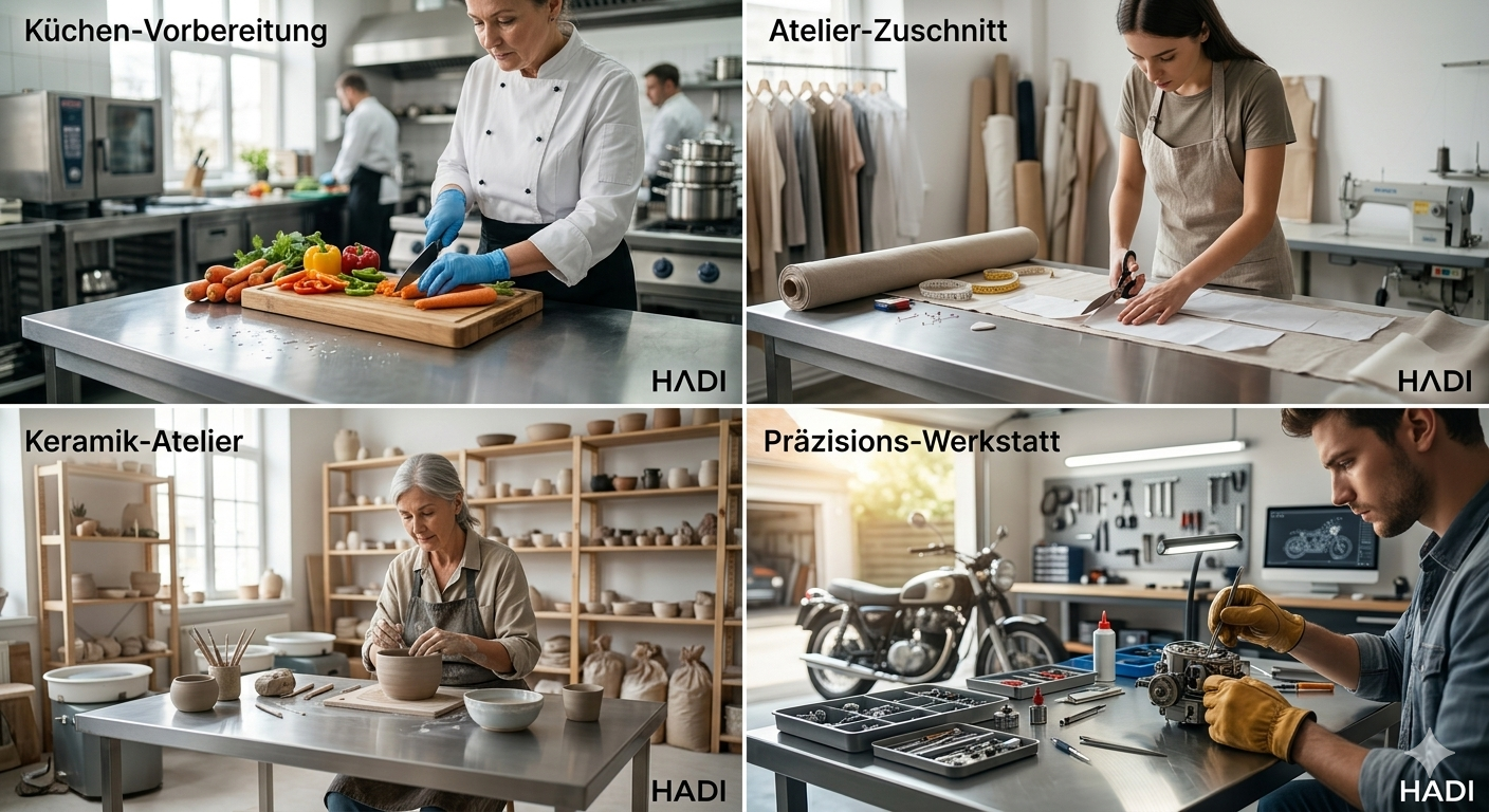 edelstahl tisch 76x61cm gastronomie arbeitstisch zerlegetisch mit ablage edelstahl tisch 76x61cm gastronomie arbeitstisch zerlegetisch mit ablage