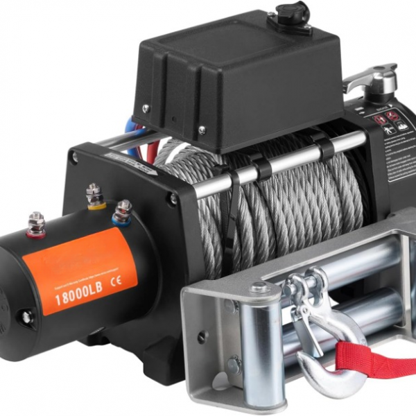 elektrowinde 8,16t seilwinde offroad ip55 motorwinde stahlseil Φ1,1x2590,8cm