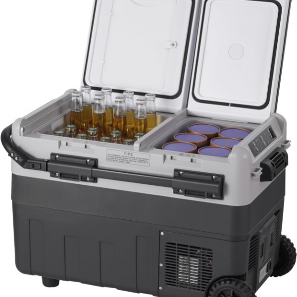 kompressor kühlbox 40l dual zone auto kühlschrank 12v 24v camping reise event