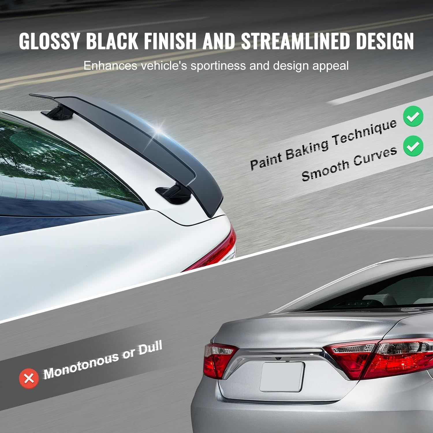 gt wing autospoiler 117cm universal heckspoiler racing jdm drift abs schwarz gt wing autospoiler 117cm universal heckspoiler racing jdm drift abs schwarz