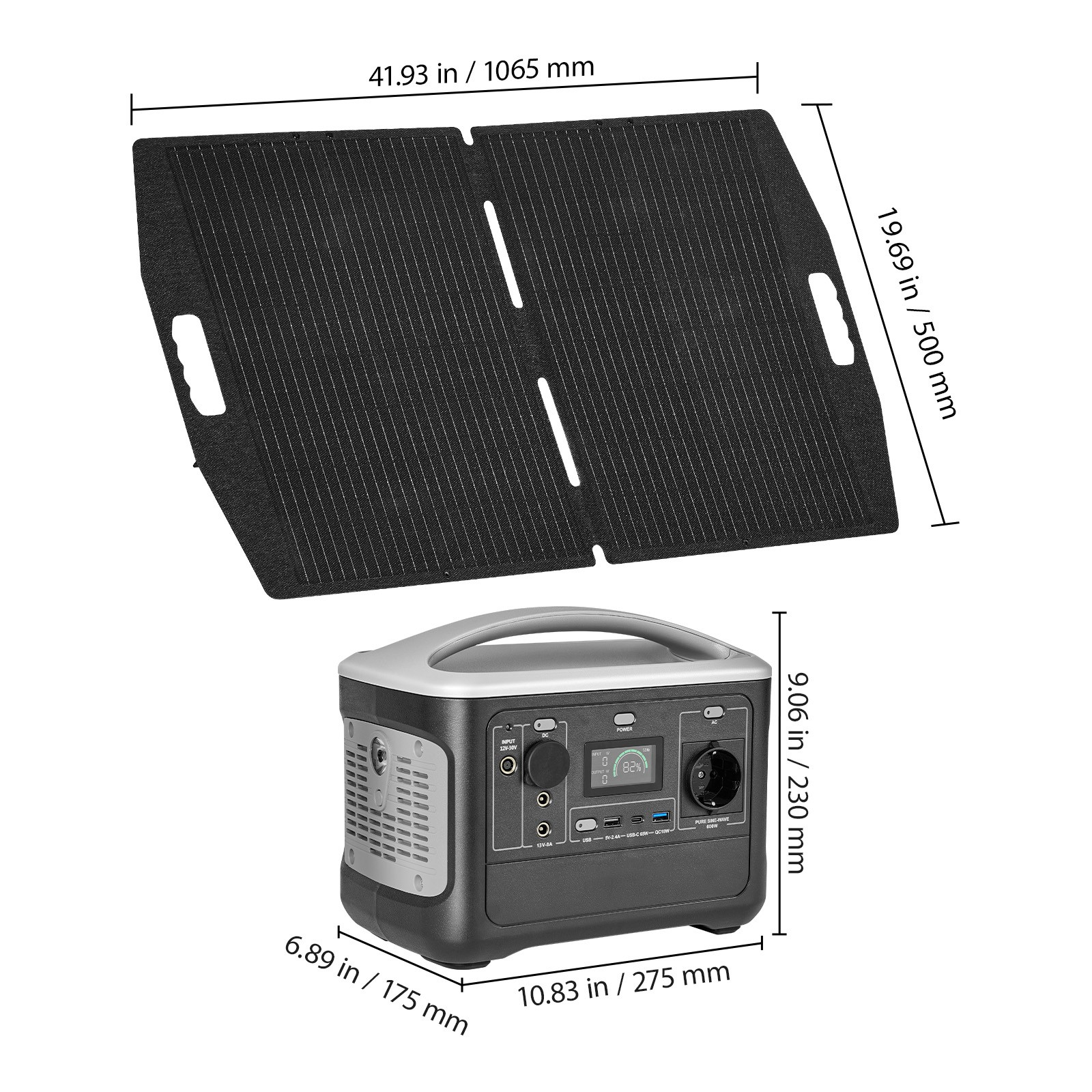 tragbare powerstation 600w 493wh lifepo4 solargenerator 100w panel tragbare powerstation 600w 493wh lifepo4 solargenerator 100w panel