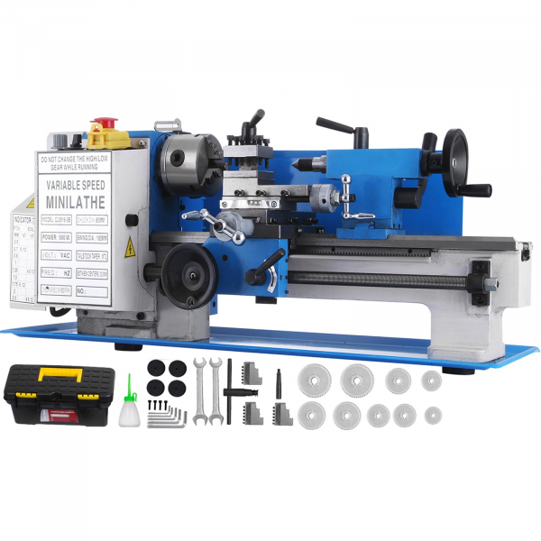 mini metalldrehmaschine tischdrehmaschine gewindeschneiden metall drehbank