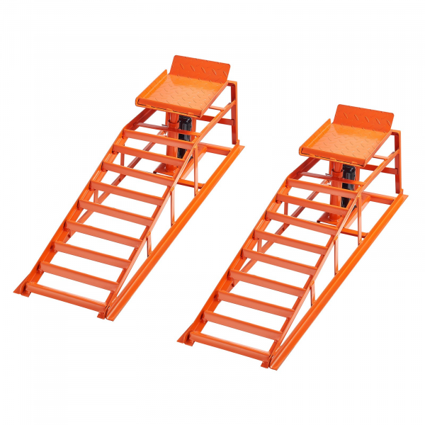 hydraulik auffahrrampen 5t 2 stk. auto servicerampe wagenheber hebebühne